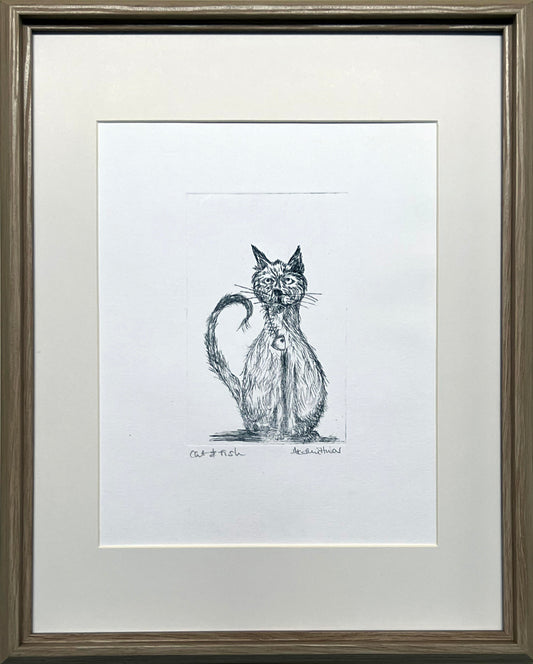 Cat with Fish