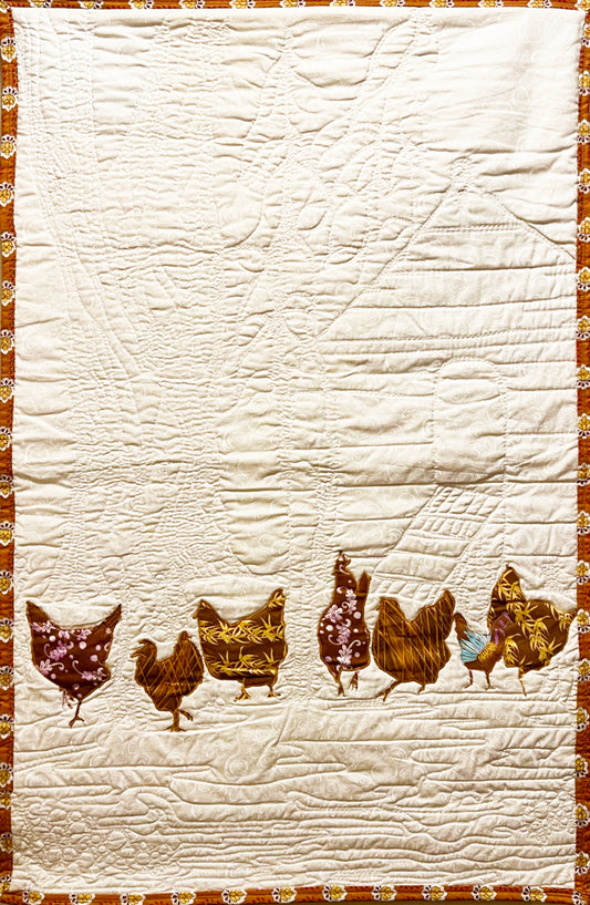 Chickens Wall Hanging